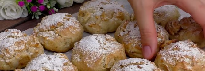 Kolačići sa jabukama za 5 minuta Ukusan jednostavan i brz recept za